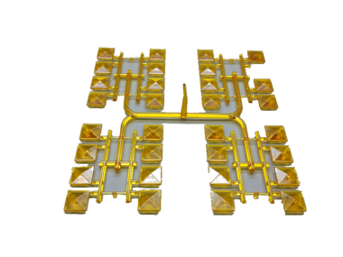 LED light plastic part